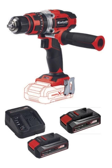 Einhell TE-CD 18/48 Li-i 2x2.5ah Çift Akülü Darbeli Vidalama Matkap