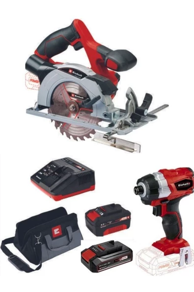 Einhell te-ci 18 li bl Vidalama Te-cs 18/165/1 Daire Testere 2.5-4.0ah Akülü Set