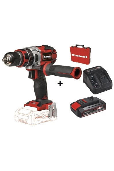 Einhell Te-cd 18 Li-i Bl Akülü Darbeli Matkap Vidalama + 2.5 Ah Starter Kit + Çanta