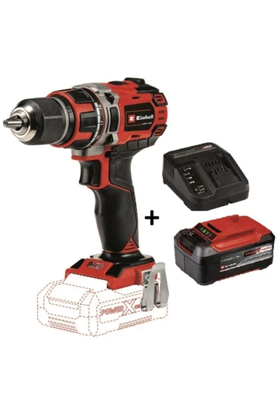 Einhell Te-cd 18/50 Li-i Bl Darbeli Matkap + 5.2 Ah Plus Starter Kit