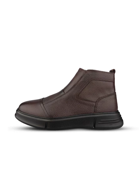 Erkek Chelsea Bot - Kahve, Hakiki Deri - Resim 2