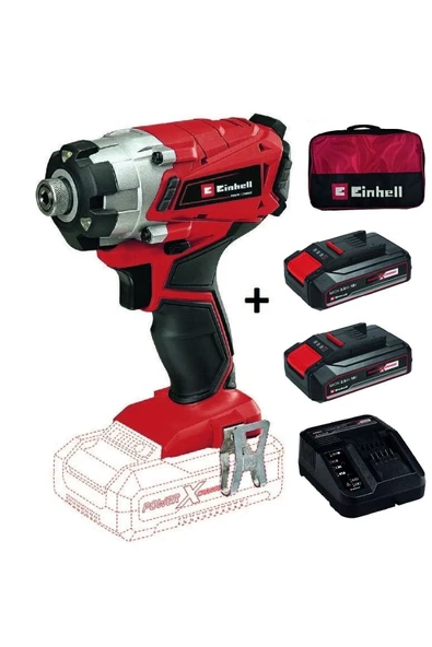 Einhell Te-cı 18/1 Li Akülü Darbeli Vidalama + 2x2,5ah Starter Kit + Bez Çanta