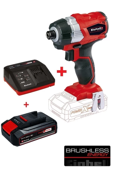 Einhell Te-cı 18 Li Bl Kömürsüz Şarjlı Vidalama+ 2.5 Akü+şarj Aleti