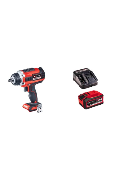 Einhell Impaxxo 18/400 Kömürsüz Akülü Somun Sıkma 18v 6 Ah Akülü Set