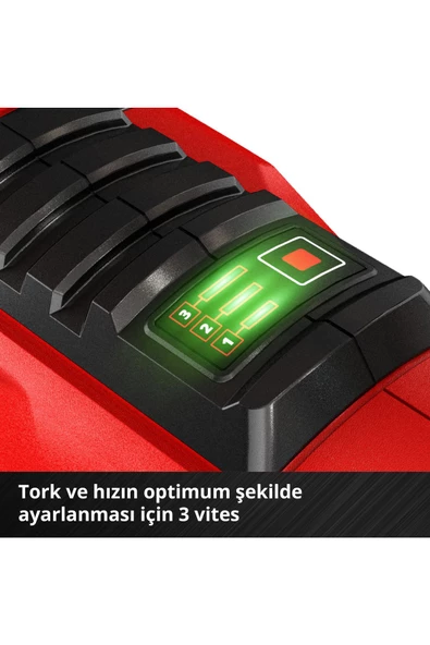 Einhell IMPAXXO 18/400 - Solo, Kömürsüz Darbeli Somun Sıkma (Akü ve şarj cihazı dahil değildir) - 7