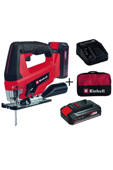 Einhell Tc-js 18 Li Akülü Dekupaj Testere + 2,5 Ah Starterkit + Bez Çanta