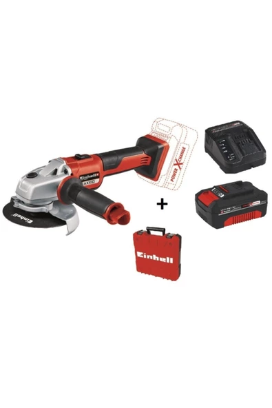 Einhell Axxıo 125 Mm Taşlama Makinesi + 4.0 Ah Starter Kit + Çanta