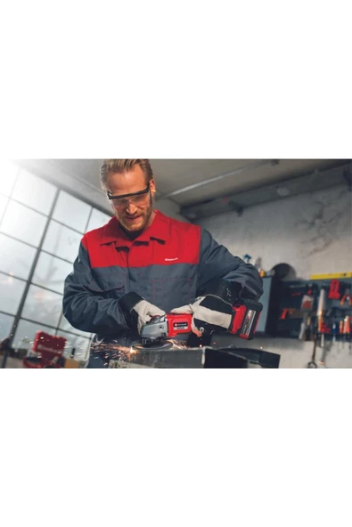 Einhell Axxio 125 Mm Kömürsüz Akülü Avuç Taşlama + 4ah Starterkit + Bez Çanta - 3