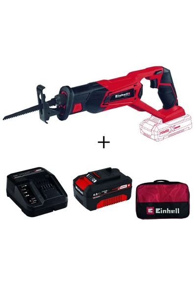 Einhell Te-ap 18 Li Akülü Kılıç Testere + 4 Ah Starterkit + Bez Çanta