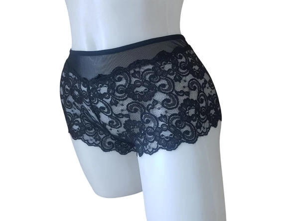 LA DON DANTEL BOXER ŞORT KÜLOT - 5