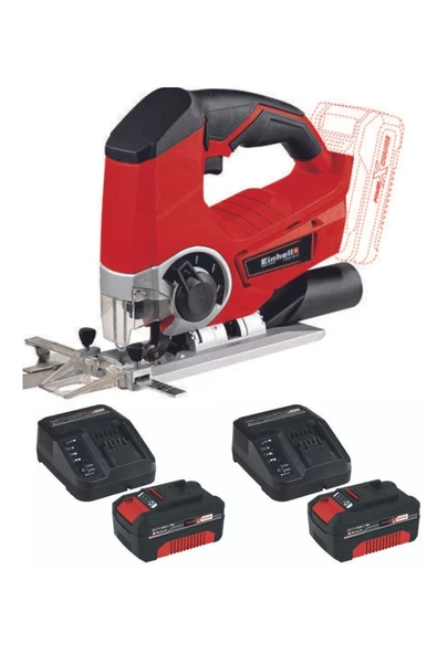 Einhell Te-js 18 Li 2x4.0ah Twincharger Akülü Dekupaj Testere