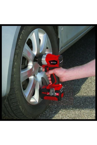 Einhell Te-cw 18 Li Bl Akülü Şarjlı Somun Sıkma Kömürsüz + 2x5.2 Ah Plus Starter Kit + Çanta - 2