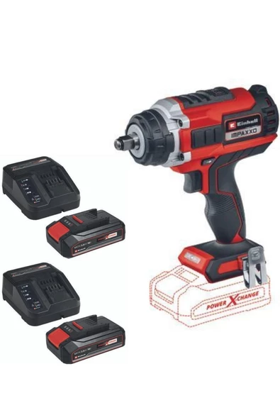 Einhell Impaxxo 18/400 2x2.5ah Akülü Kömürsüz Somun Sökme Makinesi