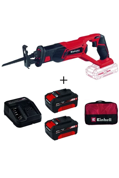 Einhell Te-ap 18 Li Akülü Kılıç Testere + 2x4 Ah Starterkit + Bez Çanta