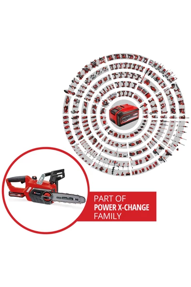 Einhell GE-LC 18/25-1 Li Kit (1x3,0 Ah), Akülü Ağaç Kesme - 2