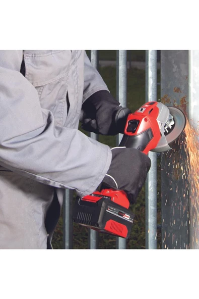 Einhell Te-ag 18/115 Li Akülü Avuç Taşlama + 4 Ah Starterkit + Bez Çanta - 2