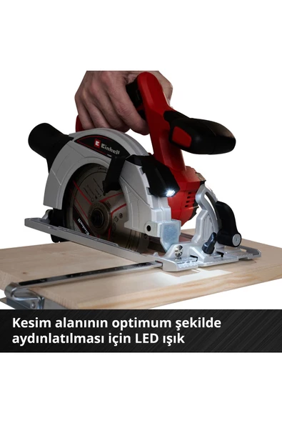Einhell TE-CS 18/165/1 Li Solo, Akülü Daire Testere - 7