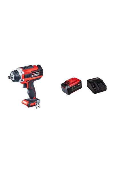 Einhell Impaxxo 18/400 Kömürsüz Akülü Somun Sıkma 18v 5.2 Ah Akülü Set