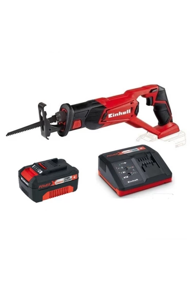 Einhell Te-ap 18 Li Akülü Kılıç Testere 4.0 Ah Akü + Şarj Cihazı