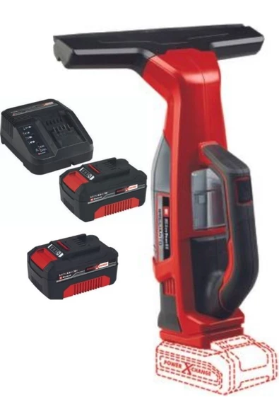 Einhell BRILLIANTO 2x4.0ah Akülü Cam Silici