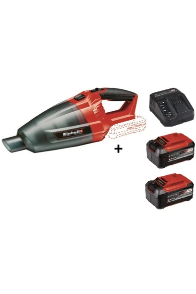 Einhell Te-vc 18 Li Akülü El Süpürgesi + 2*5.2 Ah Plus Starter Kit