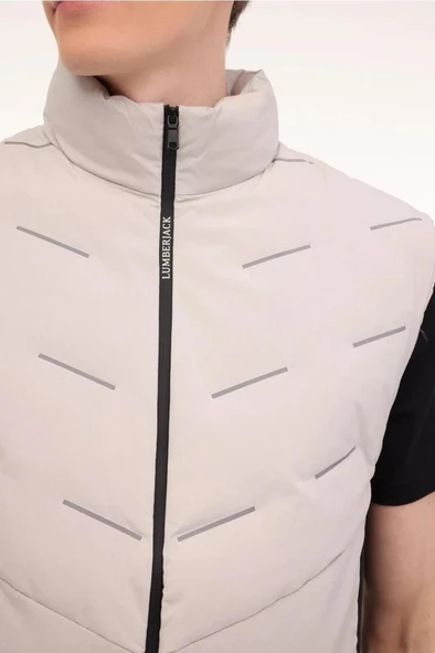 Lumberjack ML BEKSY 4AFW-82 4PR 101887334 Erkek Yelek Taş S-XXL - 4