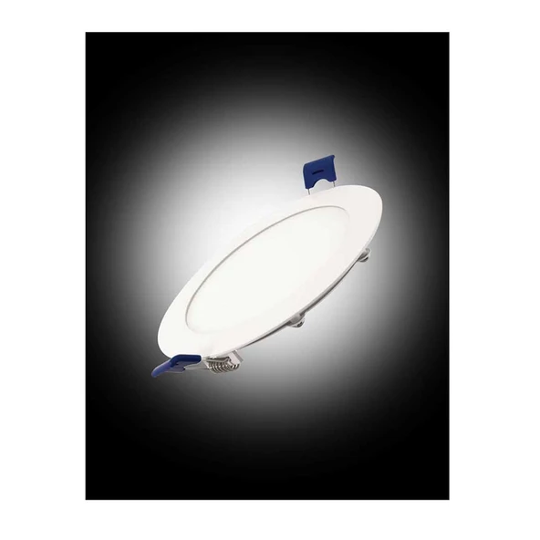 ACK 12W Beyaz 6500K Sıva Altı Yuvarlak LED Panel AP01-01230 - 2