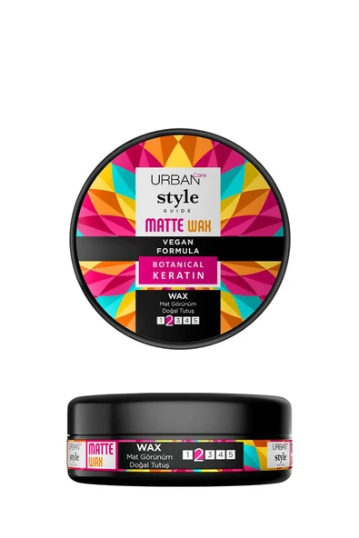 Style Guide Doğal Ve Mat Görünüm Sağlayan Wax - Esnek Tutuş - Vegan - 100 ml - 2