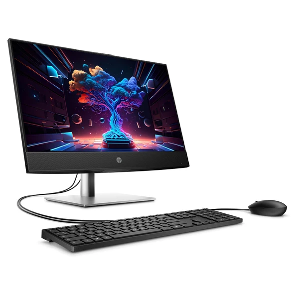 HP ProOne 440 G9 9H6X8ET02 i7-14700T 16GB 512SSD 23.8" FHD FreeDOS All In One Bilgisayar - Resim 2