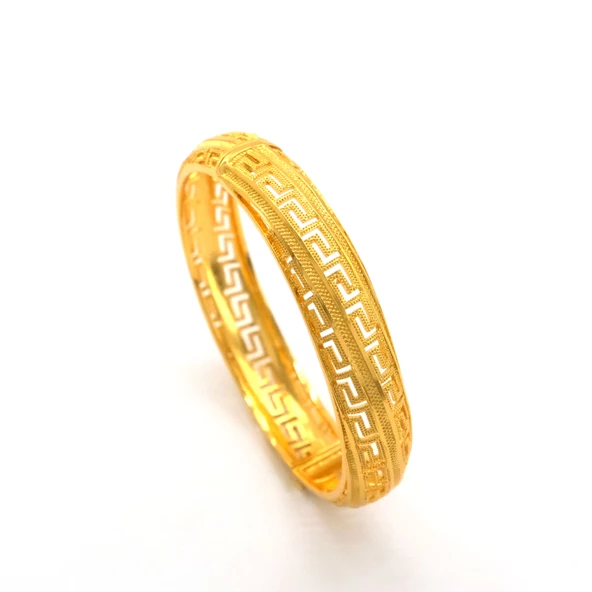 Çelik Kelepçe Altın Kaplama Kadın Hint Model BLZ-610 ürün görseli