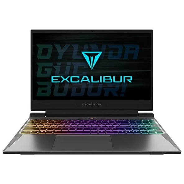 EXCALIBUR 15.6" G870 GAMING G870.1270-DQ70X-B CORE i7 12700H 32GB RAM-1TB M2 NVME-8GB RTX4070 FDOS - 1