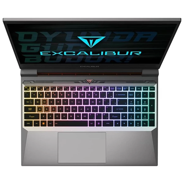 EXCALIBUR 15.6" G870 GAMING G870.1270-DQ70X-B CORE i7 12700H 32GB RAM-1TB M2 NVME-8GB RTX4070 FDOS - 3