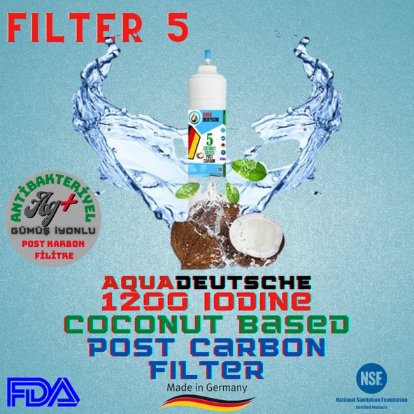 AQUA DEUTSCHE BEYAZ SİYAH MONTAJ DAHİL 12 LİTRE 7 FİLTRE 14 AŞAMA SU ARITMA CİHAZI - Resim 6