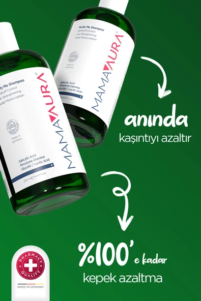 Mamaaura Kepek Ve Kaşıntı Karşıtı Şampuan - Purify Me Shampoo 250 Ml - 2