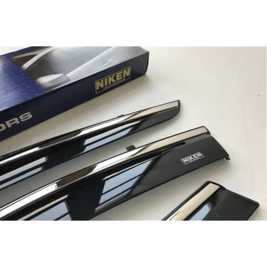 Niken Chery Tiggo 7/7 Pro 2020- Kromlu Cam Rüzgarlığı 4 LÜ - 2