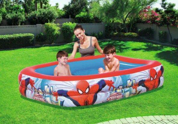 Bestway 98011, Spiderman Temalı Havuz-201x150x51cm