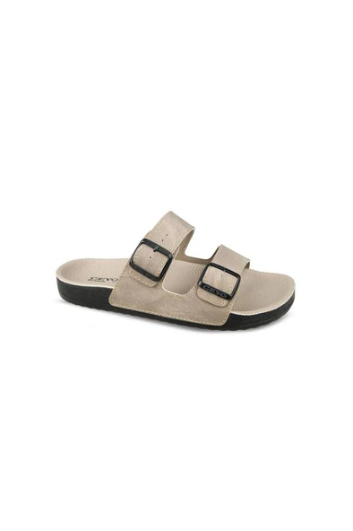 Ceyo BAHAMA-10 Anatomik Taban Kadın Terlik Camel 35-39