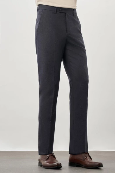 Lacivert Esnek Yandan Cepli Comfort Fit Classic Pantolon 1003245207 ürün görseli