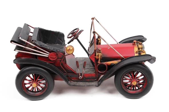 Dekoratif Metal Araba Ford Classic T Bucket Modeli ZJ120-M119 - 2