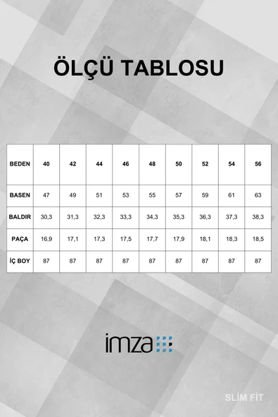 Lacivert Düz Gabardin Esnek Yan Cep Slim Fit Classic Pantolon 1003245209_219 - Resim 6