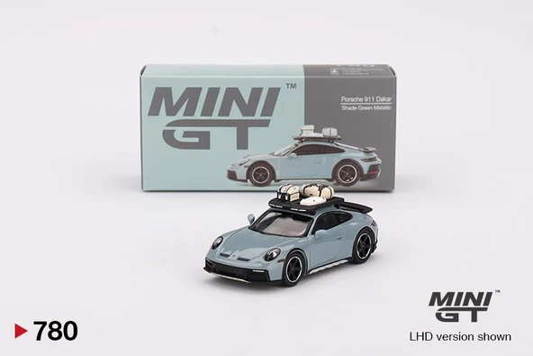 Mini GT Porsche 911 Dakar Shade Green Metallic 780 ürün görseli
