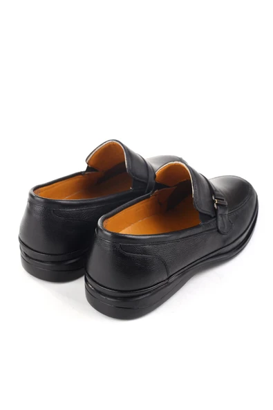 Papuç Sepeti 0631 Erkek Ortopedik Jell Taban Hakiki Deri Ayakkabı - Resim 4