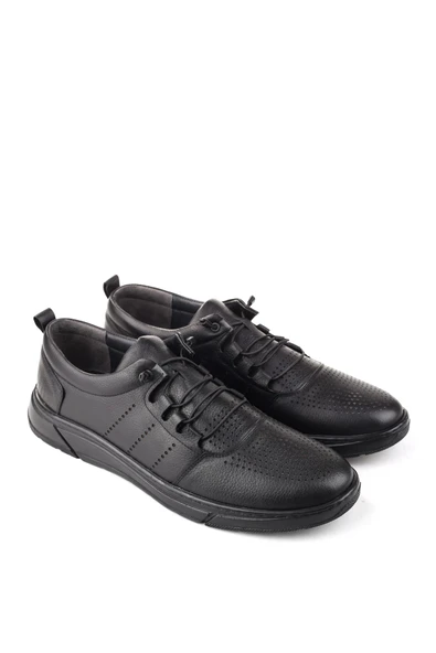 Papuç Sepeti 216 Büyük Numara Hakiki Deri Günlük Erkek Ayakkabı - Resim 2