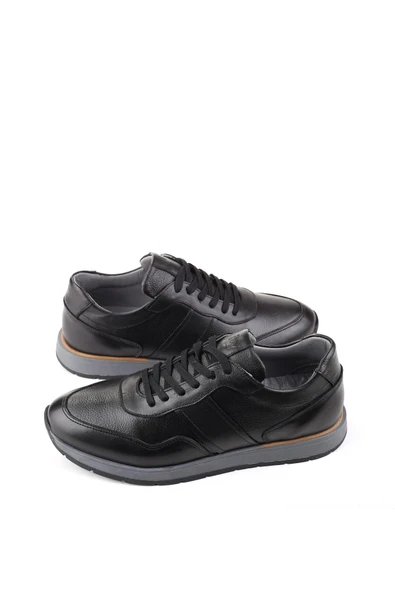 Dericibey 1216 Hakiki Deri Bağcıklı Günlük Erkek Ayakkabı - Resim 3