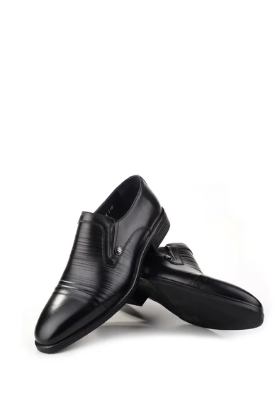 Delfino 525 Erkek Hakiki Deri Bağcıksız Kauçuk Klasik Ayakkabı - Resim 3