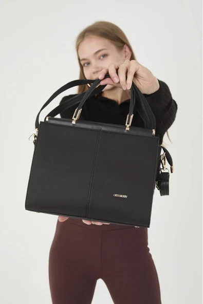 Cressberry 14320 Kadın Çok Bölmeli El & Omuz Çantası - Resim 2