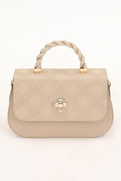 Levidor 930180 Kadın Kabartma Desenli  El & Omuz Çantası ürün görseli 1