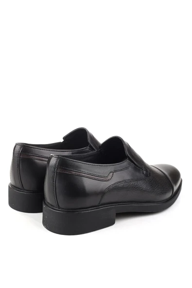 Nevzat Öge 098 Hakiki Deri Bağcıksız Klasik Erkek Ayakkabı - Resim 5