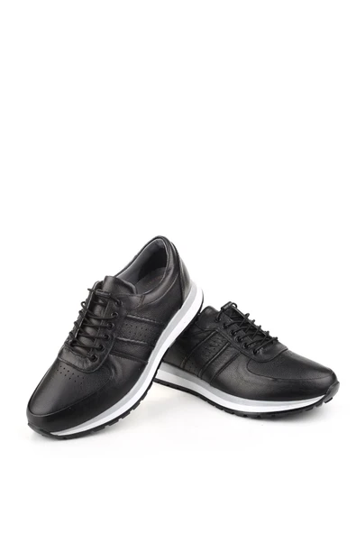 Papuç Sepeti 0615 Erkek Ortopedik Taban Hakiki Deri Ayakkabı - Resim 2