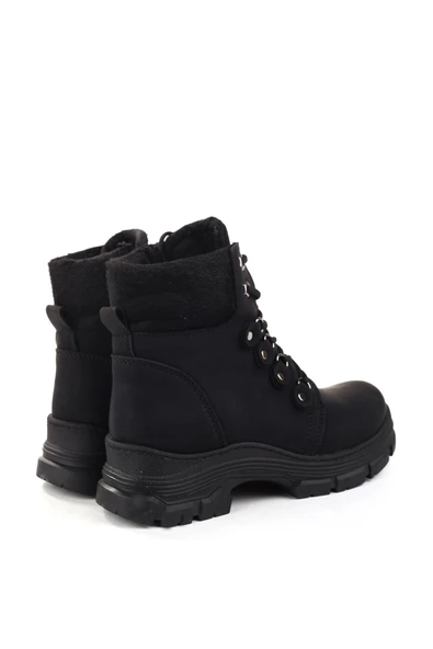 Papuç Sepeti 4185 Termo Taban Günlük Kadın Fermuarlı Postal Bot - Resim 4